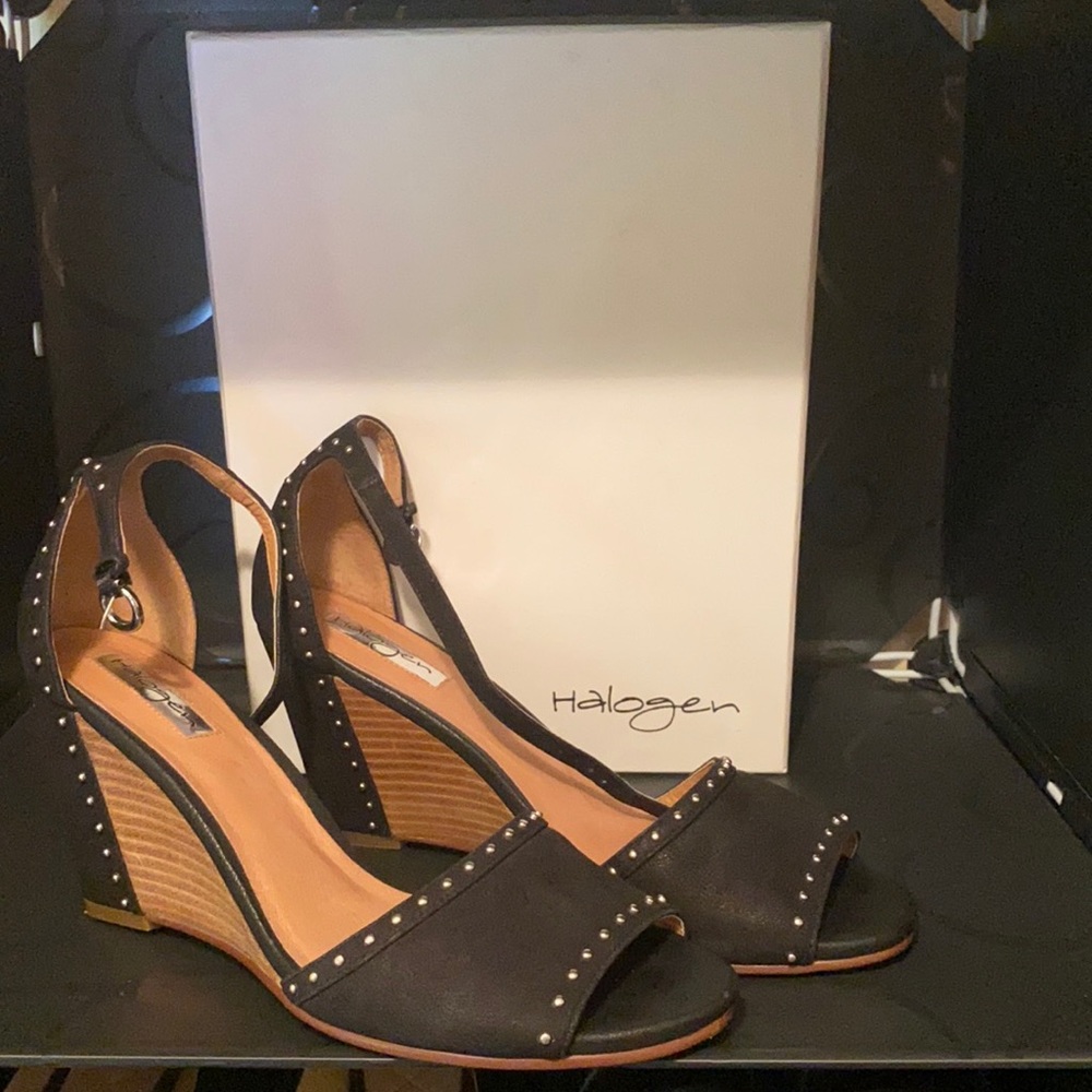 Halogen Wedge Heel